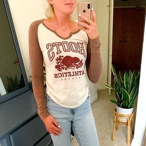 Roots long sleeve t-shirt, size XS